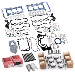 Engine Pistons Seals Overhaul Rebuild Kit For Porsche Cayenne 92A Panamera 3.0 S - Picture 1 of 8