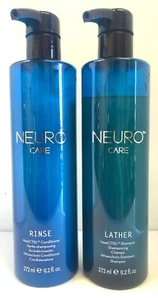 Paul Mitchell Neuro Care Lather Heatctrl Shampoo & Conditioner Set 272Ml/9.2Oz - Picture 1 of 3