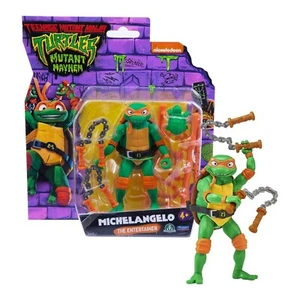 Giochi Preziosi Tartarughe Ninja Michelangelo Action Figure con accessori 12 CM - Foto 1 di 7