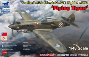 Bronco Models1/48 # FB4006 Curtiss P-40C (Hawk 81-A2) Flying Tigers - Picture 1 of 1