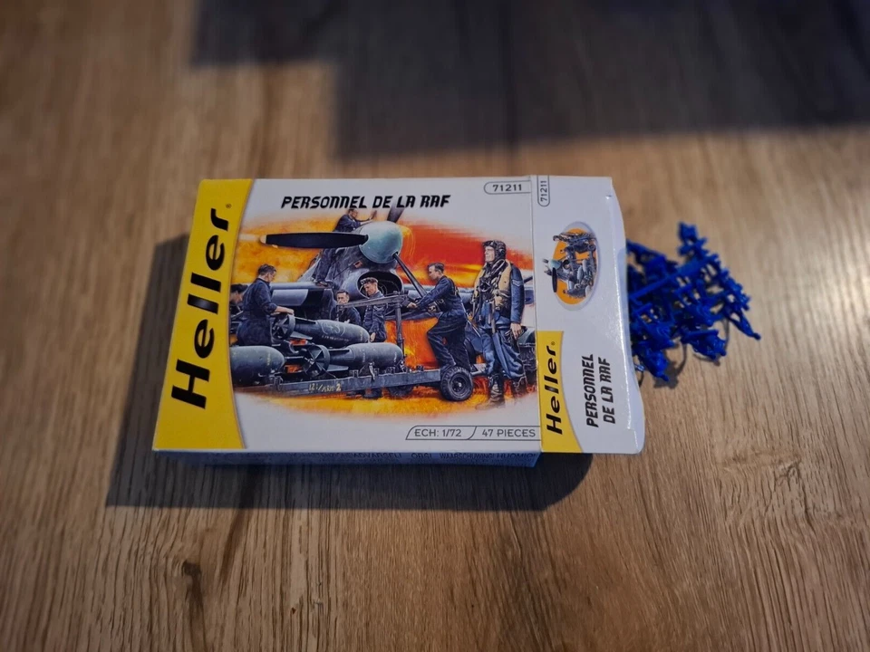 Heller personnel de la RAF 71211 ech 1/72 47 Pièces soldats À peindre 1939 45
