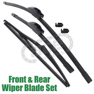 Fits Hyundai i20 GB 2015-2021 Front & Rear Windscreen Wiper Blades Set - Picture 1 of 5