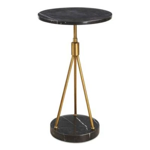 ROSSTON CONTEMPORARY MARBLE ACCENT END TABLE UTTERMOST 50066 - Picture 1 of 6