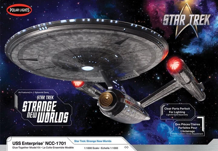 Star Trek Strange New Worlds U.S.S. Enterprise NCC-1701 1/1000 Model Kit 26TPL46 - Image 1 of 1
