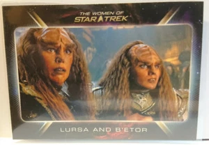 STAR TREK 2010 The Women Of Star Trek Rittenhouse Lursa And B'Etor 87 - Picture 1 of 2