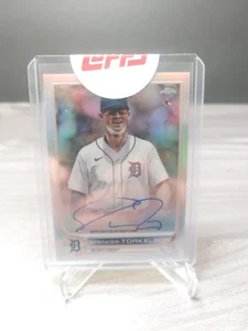 Spencer Torkelson 2022 Topps Chrome Rookie Auto Refractor Sealed Tigers /499 RC - Picture 1 of 6