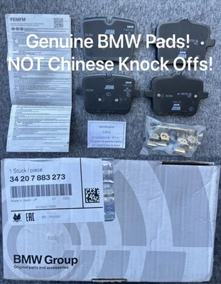 NUEVAS Pastillas de Freno Traseras BMW para Frenos Cerámicos Carbono G80 M3 G82 M4 F90 M5 F92 M8 Foto 1 de 4