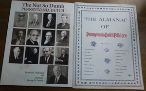 The Almanac of Pennsylvania Dutch Folklore The Not So Dumb Pennsylvania lot of 2 - Picture 1 of 14