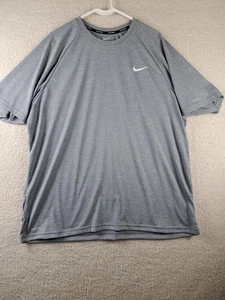 Camisa Nike Swim Dri-Fit Para Hombre Talla XXL Gris UPF 40+ - Imagen 1 de 7