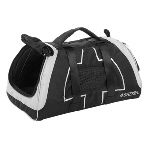 Transportador de mascotas de viaje Sherpa Frame probado en choques (negro, mediano) - Imagen 1 de 8