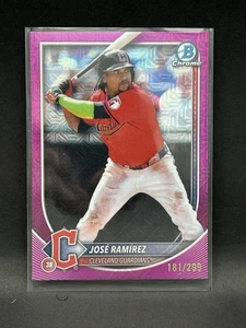 Bowman 2025 - José Ramírez #89 fucsia /299 - Imagen 1 de 2
