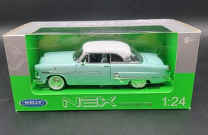 WELLY NEX MODELS 1953 Ford Crestline Victoria Die Cast Model Car 1:24 Scale - Picture 1 of 11