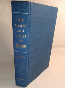 THE NAMES AND TITLES oF JESUS by Leopold Sabourin - 1967 - vintage Catholic - Imagen 1 de 3