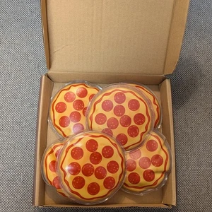Paquetes térmicos reutilizables calentador de manos para pizza portátil para llevar tecnología de disco de bolsillo - Imagen 1 de 4