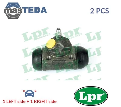 4062 DRUM WHEEL BRAKE CYLINDER PAIR REAR LPR 2PCS FOR NISSAN 350 Z 3.5 3.5L - Image 1 of 4