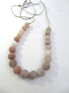 J.JILL SEA GLASS BEAD NECKLACE 20-28" #6 - Picture 1 of 3