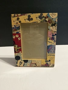 Disney Mickey Mouse Comic Strip 5x7 Picture Frame Retro Vintage Style - Picture 1 of 5