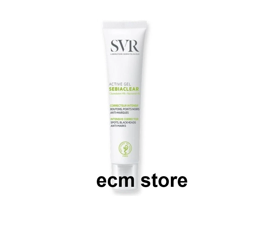 SVR Sebiaclear active gel 40 ml correcteur intensif boutons, points noirs /U63 - Immagine 1 di 1