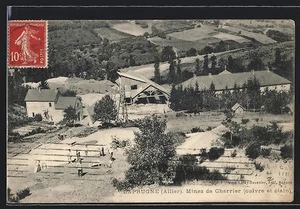 CPA Laprugne, Mines de Charrier 1912 - Picture 1 of 2