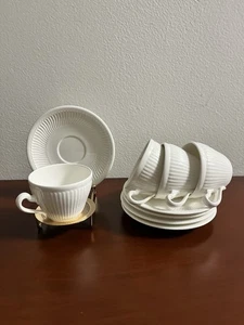 VILLEROY & BOCH "ALLEGRETTO" VITRO WEISS PORZELLAN Cappuccino TASSE & UNTERTASSE - Bild 1 von 10