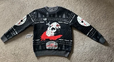 Suéter Mondo Viernes 13 Navidad Mediano Y Pegatina Mondo. JASON!! Foto 1 de 4