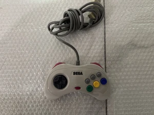 Sega Saturn White Official Controller Pad HSS-0101 - Japan Import - UK Stock - Picture 1 of 9