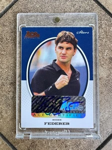 Roger Federer 2007 Ace Authentic Stars Auto SSP - Bild 1 von 2