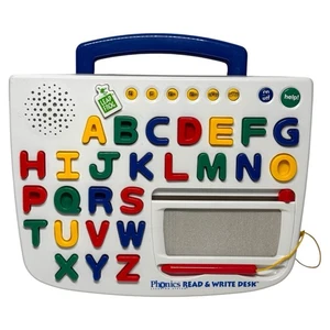 Rare 1998 LeapFrog Phonics Read & Write Desk Interactive Educational Toy Works! - Picture 1 of 2