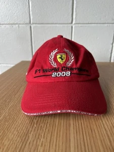 Vintage Y2K 2008 Ferrari World Champion Hat - Picture 1 of 8