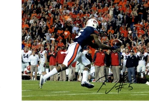 RICARDO LOUIS AUBURN TIGERS SIGNED 8X10 PHOTO W/COA #5 - Picture 1 of 1