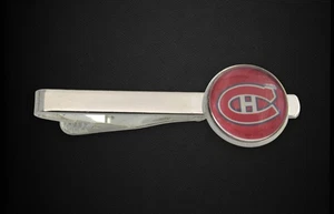 Hockey Karten Krawattenklammer, Montreal Canadiens Hochzeit Schmuck Krawattennadel - Bild 1 von 4