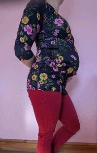 Dorothy Perkins Womens Maternity/Breastfeeding Top Maternity Blouse size 10 New - Picture 1 of 7