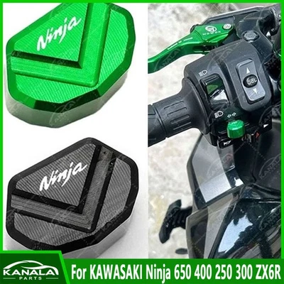 Turn Signal Switch cap Decoration Cover For KAWASAKI Ninja 650 400 250 300 ZX6R - Image 1 of 4