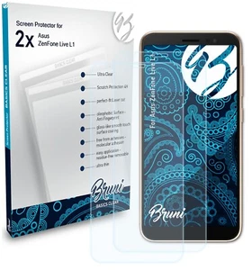 Bruni 2x Protective Film for Asus ZenFone Live L1 Screen Protector - Picture 1 of 4