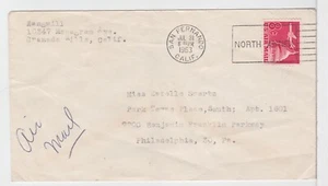 TurtlesTradingPost - California - San Fernando, North Annex, CA 1963 posta aerea alla PA - Foto 1 di 2