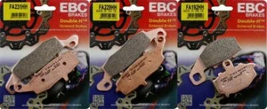 EBC double-H HH front & rear brake pad kit Kawasaki EX650 Ninja, Versys, GPz1100 - Picture 1 of 1