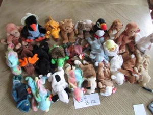 LOT OF 24 HARD TO FIND TY BEANIE BABIES  - EXC - LOT B12 - Picture 1 of 1