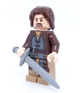 Lego ® El Señor de los Anillos Hobbit Minifigura Figura Helm's Deep Aragorn 9474 - Imagen 1 de 4