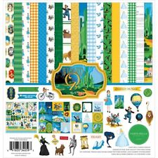 Carta Bella WIZARD OF OZ Collection Kit, Solids 12"X12" and Chipboard Accents