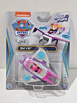 Paw Patrol ~Nickelodean ~ True Metal ~ Aqua Pups ~ Skye ~ Spin Master ~ Nuevo/Sellado Foto 1 de 4