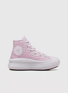 Converse Scarpa Chuck Taylor All Star Move Platform Bambina Rosa taglia 32 - Foto 1 di 5