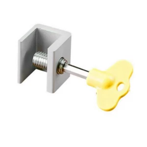 1Pc-Door and Window Stoppers, Plastic Key Window Locks, Sliding Window Locks, Ch - Picture 1 of 13