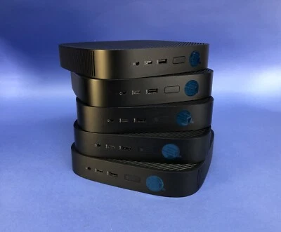 5 Lot - HP T530 Thin Client GX-215JJ 1.5Ghz 128GB SSD 4GB RAM Win10 Pro  No PS - Image 1 of 4