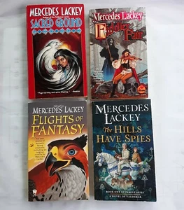  MERCEDES LACKEY Hills Have Spies Flights OF Fantasy Fiddler Fair Sacred Ground  - Picture 1 of 21