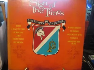 KING RICHARD'S FLUEGEL KNIGHTS Sign Of The Times 1966 MTS Records MTS 5001 - VG+ - Picture 1 of 3