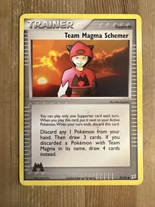 Team Magma Schemer - 70/95 - Uncommon PL/MP, English Pokemon EX Team Magma vs Te - Picture 1 of 2