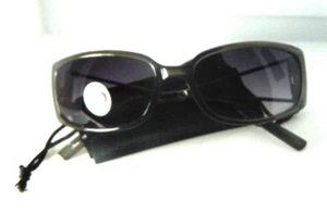 Gafas de sol para dama marco de metal cristal 100% UVA UVB libre estuche suave - Imagen 1 de 6