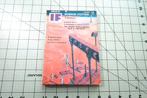 If (Worlds of Science Fiction) 10/1968 SF PULP MAGAZINE DELANY,TIPTREE, JR,..... - Foto 1 di 3