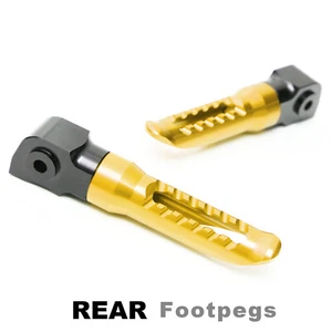 BOB CNC Passenger Foot Pegs For Yamaha MT-07 2013-2020 19 18 17 16 15 14 - Picture 1 of 17
