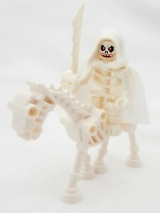 NEW LEGO ANGEL of DEATH MINIFIG w/HORSE skeleton halloween minifigure ghost